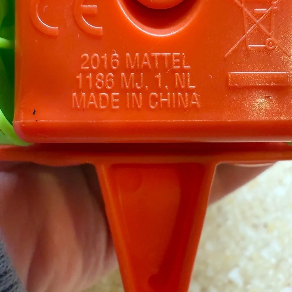 Mattel 2017 Percy Railway Pals Green and Orange Train Toy From Thomas the Train